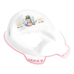 Tega Wild Free Unicorn - детская накладка на унитаз • White / Pink Tega Wild Free Unicorn - детская накладка на унитаз • White / Pink