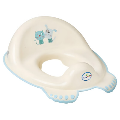 Tega Dog Cat - детская накладка на унитаз • Soft Yellow Tega Dog Cat - детская накладка на унитаз • Soft Yellow
