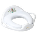 Tega Wild Free Little Fox - детская накладка на унитаз мягкая • White Tega Wild Free Little Fox - детская накладка на унитаз мягкая • White