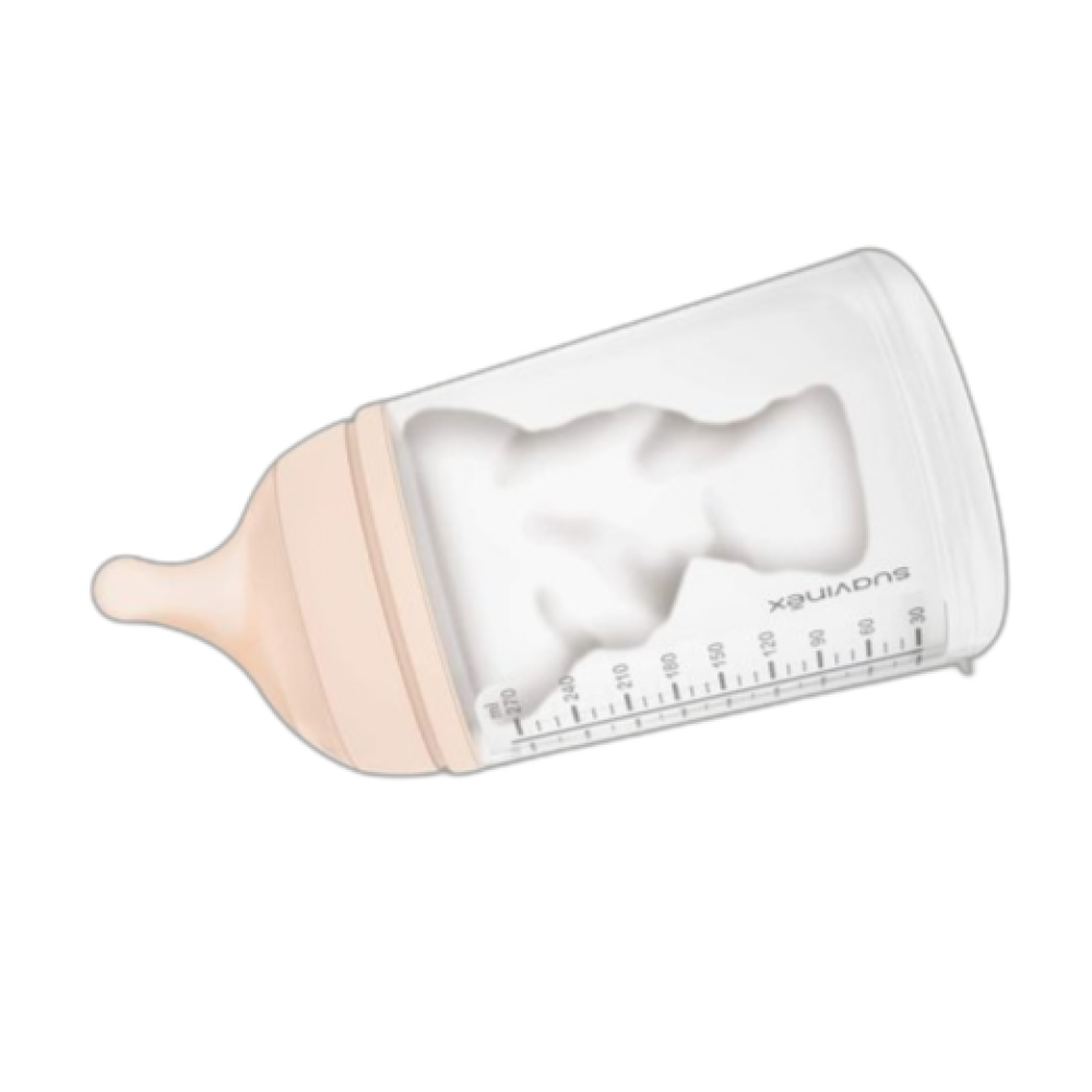Suavinex ZERO.ZERO Newborn starter SET - антиколиковый набор для кормления (бутылочка 180 мл, пустышка SX Pro MINI ), для недоношенных детей, от рождения (от -2 до 2 месяцев) • Бежевый Suavinex ZERO.ZERO Newborn starter SET - антиколиковый набор для кормления (бутылочка 180 мл, пустышка SX Pro MINI ), для недоношенных детей, от рождения (от -2 до 2 месяцев) • Бежевый