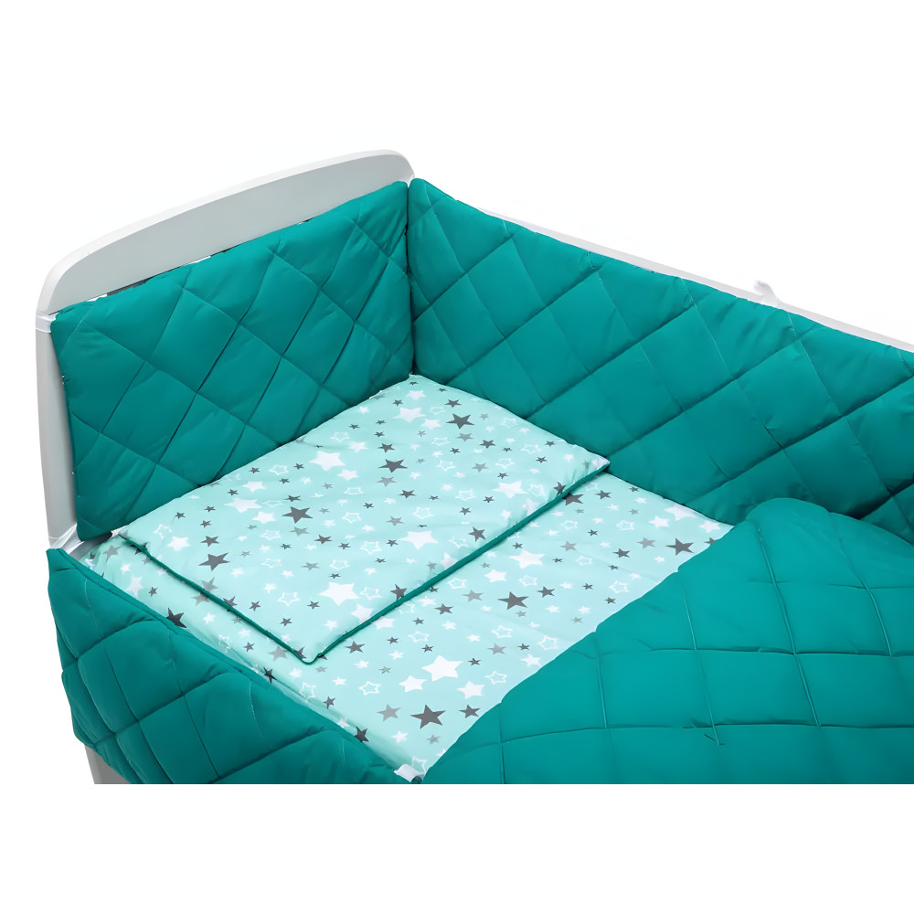 Babyroom Dream 05 - дитяча постіль • Green Stars