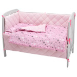 Babyroom Dream 05 - дитяча постіль • Pink Stars