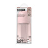 Suavinex Colour Essence - детская силиконовая бутылочка от 3 месяцев, 240 мл, физиологическая соска медленный поток • Светло-розовая