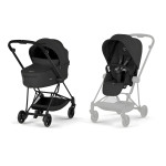Cybex Mios Comfort - детская коляска премиум 2в1, люлька складывается вместе с шасси • Sepia Black / Matt Black