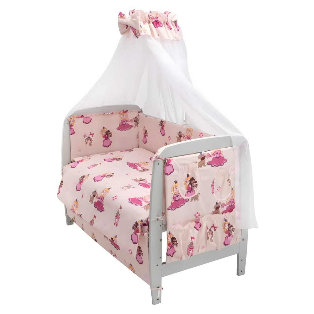 Babyroom Gold RG-08 - детская постель • Beige Princess
