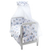 Babyroom Gold RG-08 - детская постель • White Bears Airplane