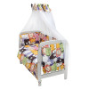 Babyroom Gold RG-08 - детская постель • White Animals
