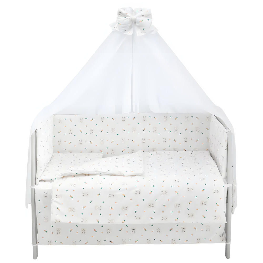 Babyroom Gold RG-08 - детская постель • White Rabbits