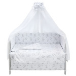 Babyroom Gold RG-08 - детская постель • White Forest Animals Babyroom Gold RG-08 - детская постель • White Forest Animals