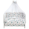 Babyroom Gold RG-08 - детская постель • White Airplanes Babyroom Gold RG-08 - детская постель • White Airplanes
