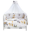 Babyroom Gold RG-08 - детская постель • White Safari Babyroom Gold RG-08 - детская постель • White Safari