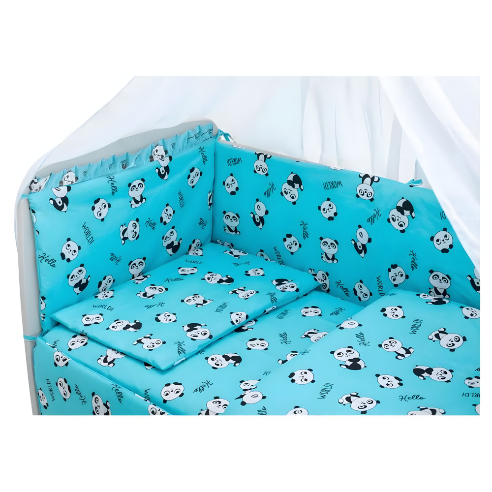 Babyroom Gold RG-08 - детская постель • Blue Pandas Babyroom Gold RG-08 - детская постель • Blue Pandas