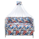 Babyroom Gold RG-08 - детская постель • Multicolor Bears Babyroom Gold RG-08 - детская постель • Multicolor Bears