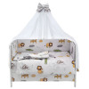 Babyroom Gold RG-08 - детская постель • Grey Africa