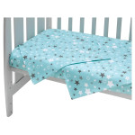 Babyroom Gold RG-08 - змінний комплект білизни • Blue Stars