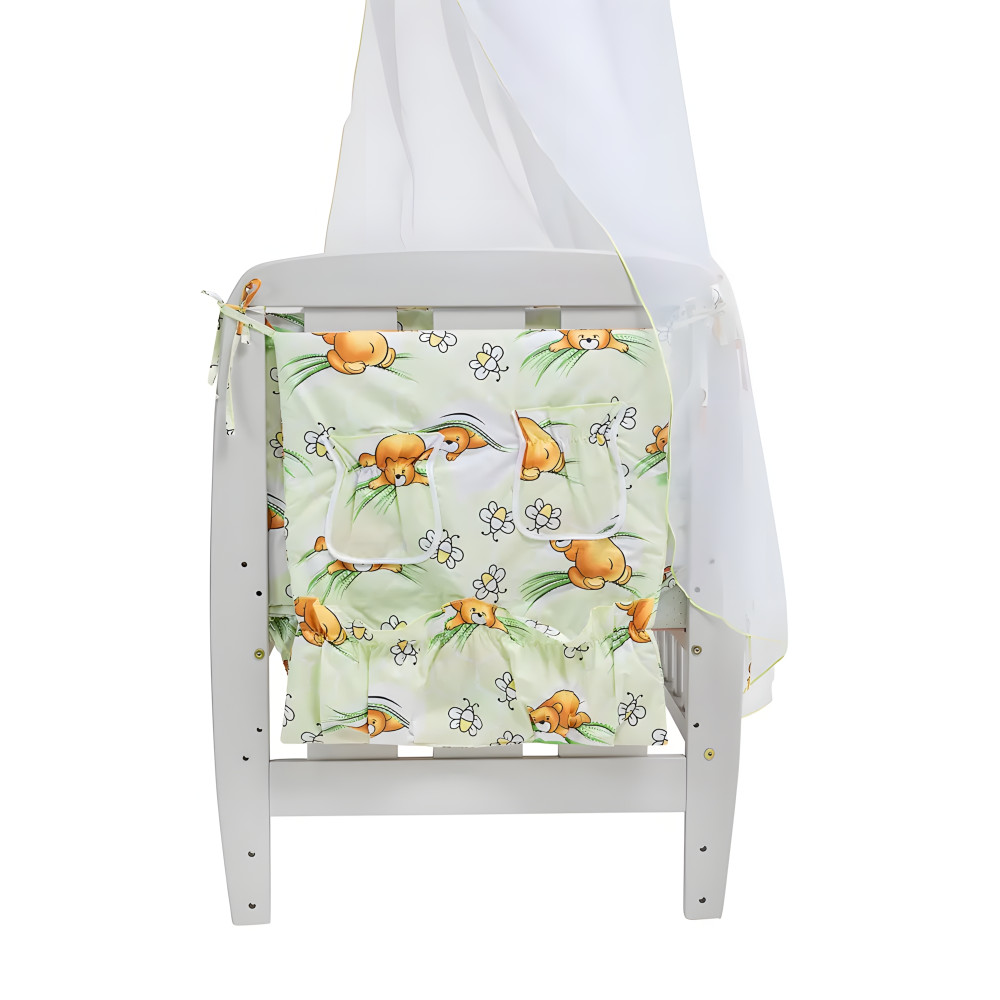 Qvatro Gold RG-08 - детская постель • Light Green Bear Bees Qvatro Gold RG-08 - детская постель • Light Green Bear Bees