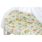 Qvatro Gold RG-08 - детская постель • Light Green Bear Bees Qvatro Gold RG-08 - детская постель • Light Green Bear Bees