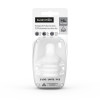 Suavinex SX Pro - силиконовая физиологическая соска для густой пищи, 6м+, в наборе 2 шт. • Прозрачный