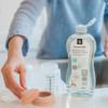 Suavinex Washing-up liquid - набор средства для мытья детской посуды и аксессуаров, 2×500 мл • Прозрачный