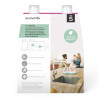 Suavinex Washing-up liquid - набор средства для мытья детской посуды и аксессуаров, 2×500 мл • Прозрачный