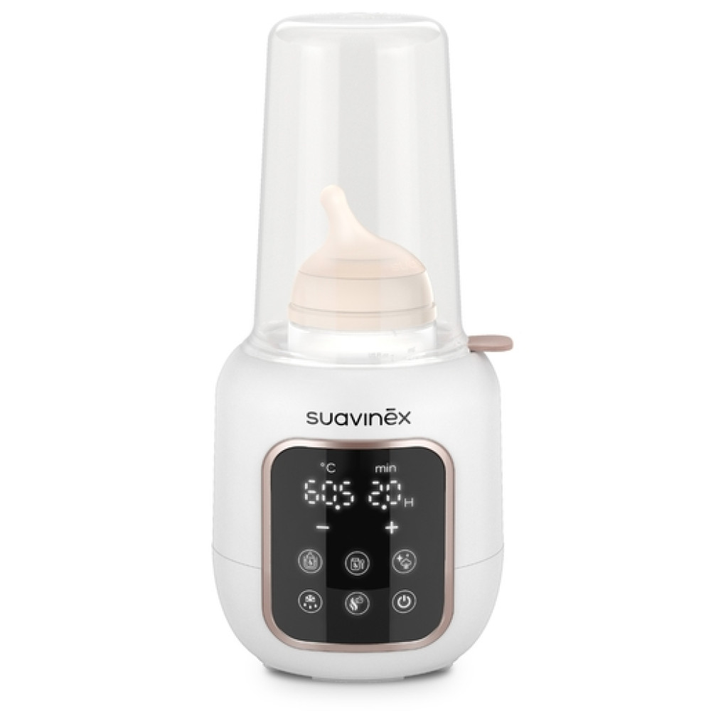 Suavinex Bottle Warmer & Steriliser - електронний підігрівач та стерилізатор для пляшечок • Білий Suavinex Bottle Warmer & Steriliser - електронний підігрівач та стерилізатор для пляшечок • Білий
