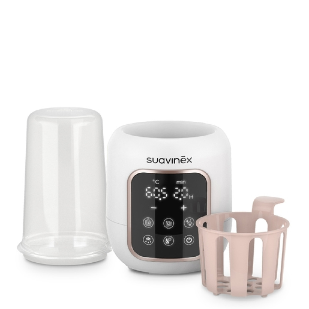Suavinex Bottle Warmer & Steriliser - електронний підігрівач та стерилізатор для пляшечок • Білий Suavinex Bottle Warmer & Steriliser - електронний підігрівач та стерилізатор для пляшечок • Білий