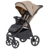Carrello Bravo Plus CRL-5515 - всесезонная прогулочная коляска с большими колесами • Royal Beige
