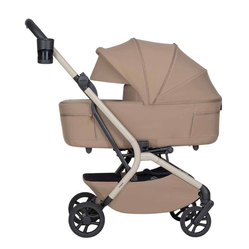 Carrello Magia 2.0 CRL-6655 - легка дитяча коляска 2в1 Каррелло Магія, компактний візок для подорожей, люлька складається разом із рамою, розмір ручної поклажі • Spice Beige Carrello Magia 2.0 CRL-6655 - легка дитяча коляска 2в1 Каррелло Магія, компактний візок для подорожей, люлька складається разом із рамою, розмір ручної поклажі • Spice Beige