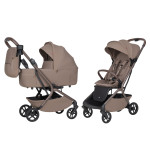Carrello Magia 2.0 CRL-6655 - легкая детская коляска 2в1 Каррелло Магия, компактная коляска для путешествий, люлька складывается вместе с рамой, размер ручной клади • Cocoa Beige Carrello Magia 2.0 CRL-6655 - легкая детская коляска 2в1 Каррелло Магия, компактная коляска для путешествий, люлька складывается вместе с рамой, размер ручной клади • Cocoa Beige