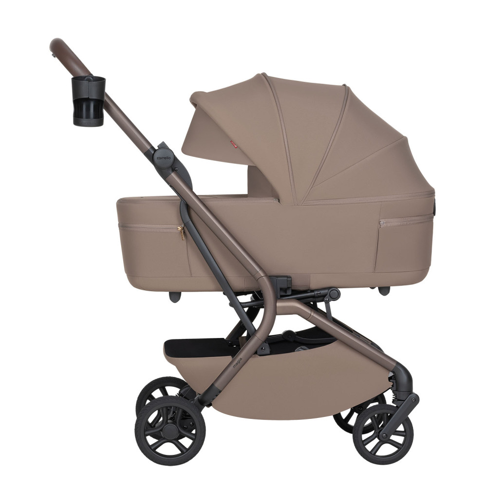 Carrello Magia 2.0 CRL-6655 - легкая детская коляска 2в1 Каррелло Магия, компактная коляска для путешествий, люлька складывается вместе с рамой, размер ручной клади • Cocoa Beige Carrello Magia 2.0 CRL-6655 - легкая детская коляска 2в1 Каррелло Магия, компактная коляска для путешествий, люлька складывается вместе с рамой, размер ручной клади • Cocoa Beige