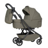 Carrello Magia 2.0 CRL-6655 - легка дитяча коляска 2в1 Каррелло Магія, компактний візок для подорожей, люлька складається разом із рамою, розмір ручної поклажі • Malted Green