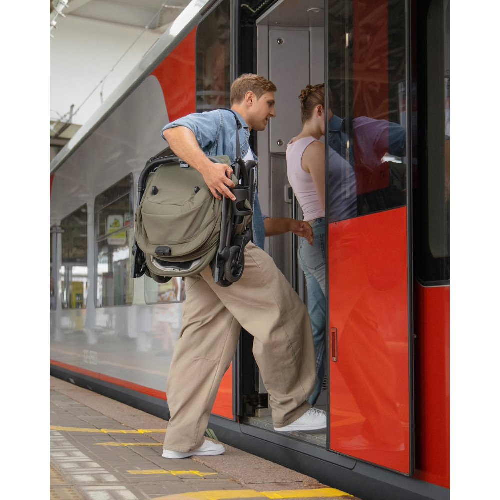 Carrello Magia 2.0 CRL-6655 - легка дитяча коляска 2в1 Каррелло Магія, компактний візок для подорожей, люлька складається разом із рамою, розмір ручної поклажі • Malted Green Carrello Magia 2.0 CRL-6655 - легка дитяча коляска 2в1 Каррелло Магія, компактний візок для подорожей, люлька складається разом із рамою, розмір ручної поклажі • Malted Green