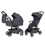 Carrello Magia 2.0 CRL-6655 - легкая детская коляска 2в1 Каррелло Магия, компактная коляска для путешествий, люлька складывается вместе с рамой, размер ручной клади • Elm Grey Carrello Magia 2.0 CRL-6655 - легкая детская коляска 2в1 Каррелло Магия, компактная коляска для путешествий, люлька складывается вместе с рамой, размер ручной клади • Elm Grey