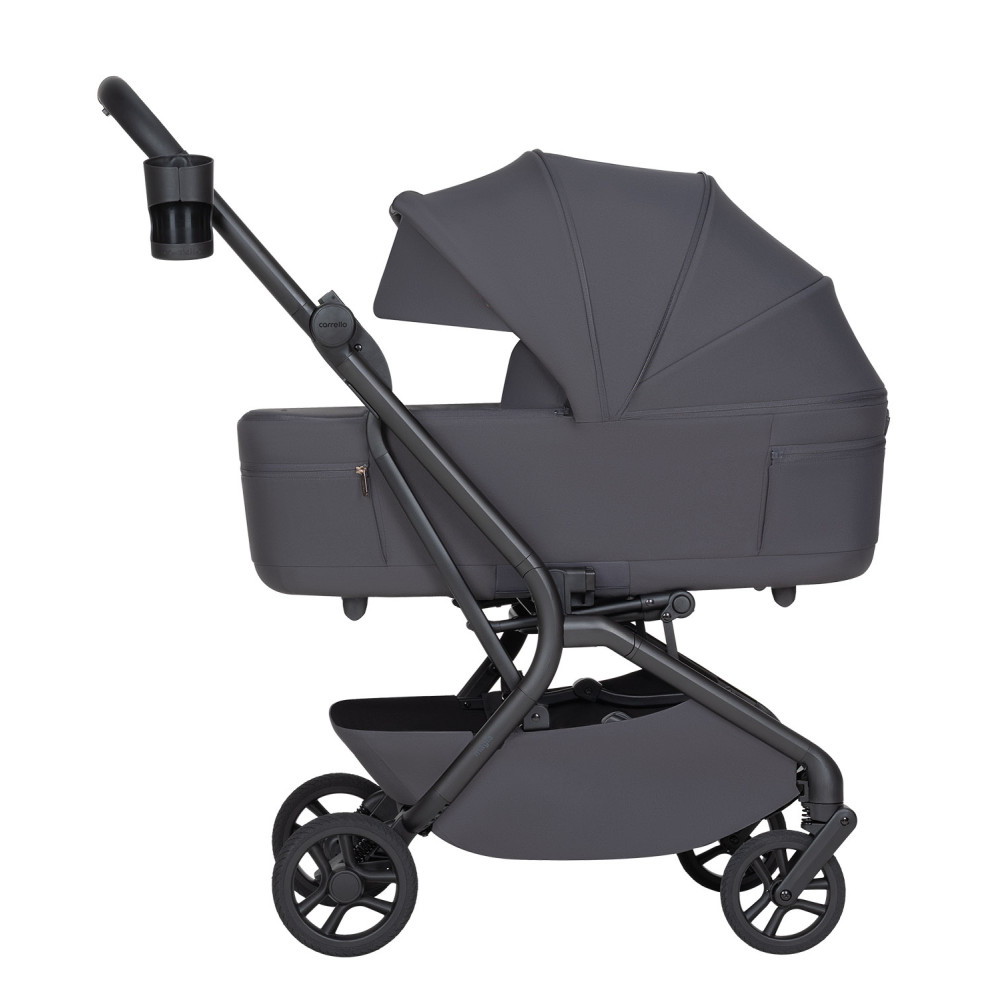 Carrello Magia 2.0 CRL-6655 - легка дитяча коляска 2в1 Каррелло Магія, компактний візок для подорожей, люлька складається разом із рамою, розмір ручної поклажі • Elm Grey Carrello Magia 2.0 CRL-6655 - легка дитяча коляска 2в1 Каррелло Магія, компактний візок для подорожей, люлька складається разом із рамою, розмір ручної поклажі • Elm Grey