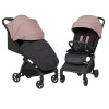 Carrello Atom S CRL-5526 - прогулочная коляска с автоматическим складыванием, для путешествий, компактная, рюкзак для транспортировки в комплекте • Blossom Pink 2026