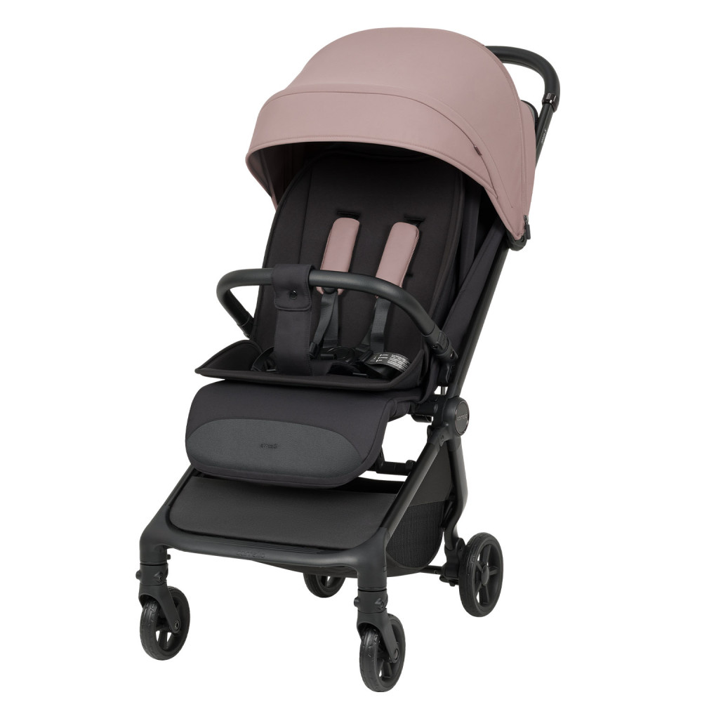 Carrello Atom S CRL-5526 - прогулочная коляска с автоматическим складыванием, для путешествий, компактная, рюкзак для транспортировки в комплекте • Blossom Pink 2026