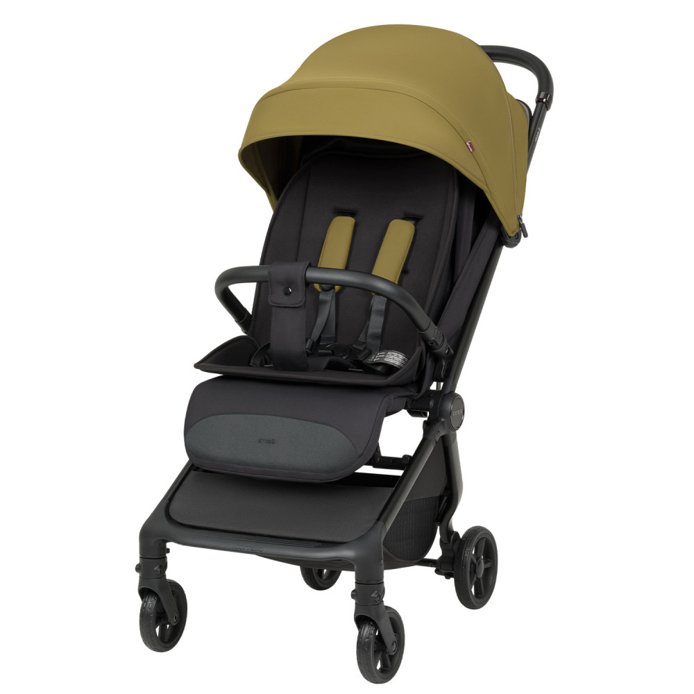 Carrello Atom S CRL-5526 - прогулочная коляска с автоматическим складыванием, для путешествий, компактная, рюкзак для транспортировки в комплекте • Antique Green 2026