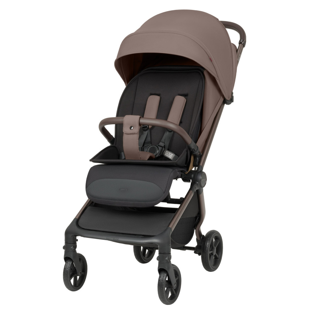 Carrello Atom M CRL-5527 - компактная прогулочная коляска с автоматическим складыванием • Chocolate Brown 2026