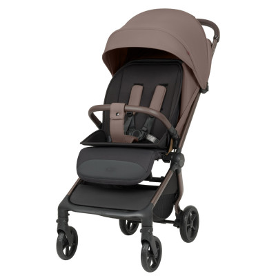 Carrello Atom M CRL-5527 - компактная прогулочная коляска с автоматическим складыванием • Chocolate Brown 2026