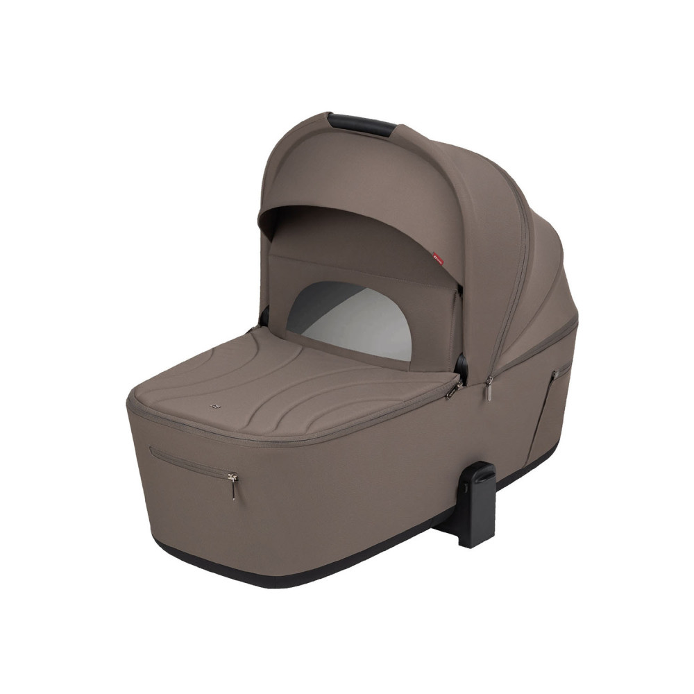 Carrello Ultra F CRL-6557 - детская коляска 2в1, люлька складывается вместе с рамой • Sugar Brown