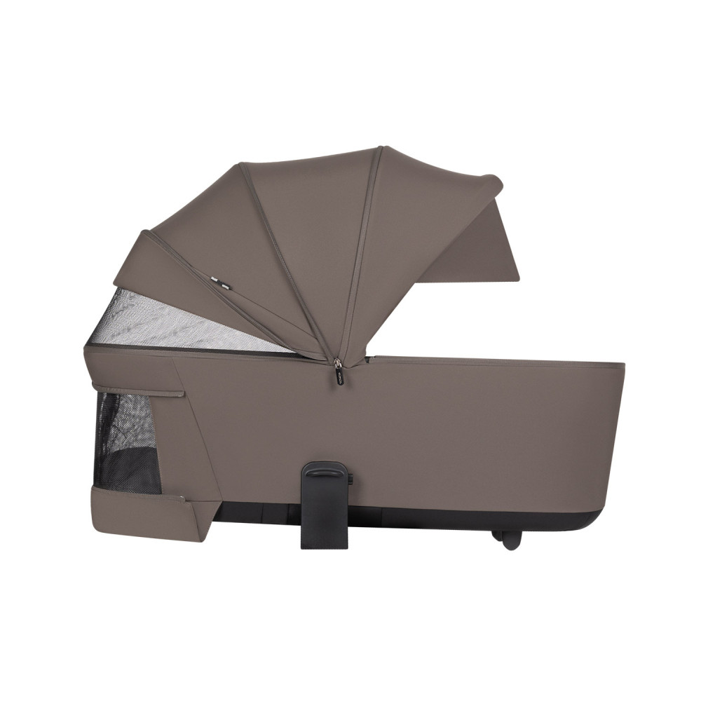 Carrello Ultra F CRL-6557 - детская коляска 2в1, люлька складывается вместе с рамой • Sugar Brown