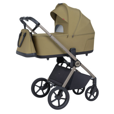 Carrello Ultra F CRL-6557 - дитяча коляска 2в1, люлька складається разом із рамою • Clover Green Carrello Ultra F CRL-6557 - дитяча коляска 2в1, люлька складається разом із рамою • Clover Green