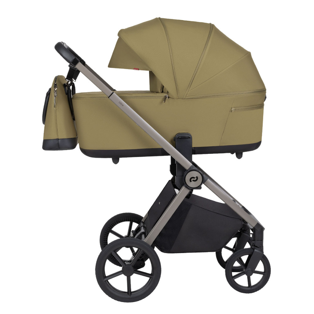 Carrello Ultra F CRL-6557 - дитяча коляска 2в1, люлька складається разом із рамою • Clover Green Carrello Ultra F CRL-6557 - дитяча коляска 2в1, люлька складається разом із рамою • Clover Green