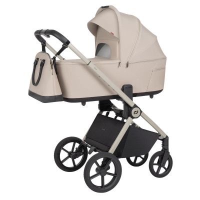 Carrello Ultra F CRL-6557 - дитяча коляска 2в1, люлька складається разом із рамою • Polar Beige Carrello Ultra F CRL-6557 - дитяча коляска 2в1, люлька складається разом із рамою • Polar Beige