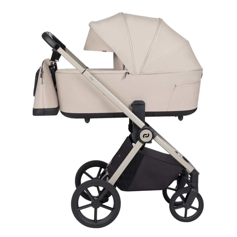 Carrello Ultra F CRL-6557 - дитяча коляска 2в1, люлька складається разом із рамою • Polar Beige Carrello Ultra F CRL-6557 - дитяча коляска 2в1, люлька складається разом із рамою • Polar Beige