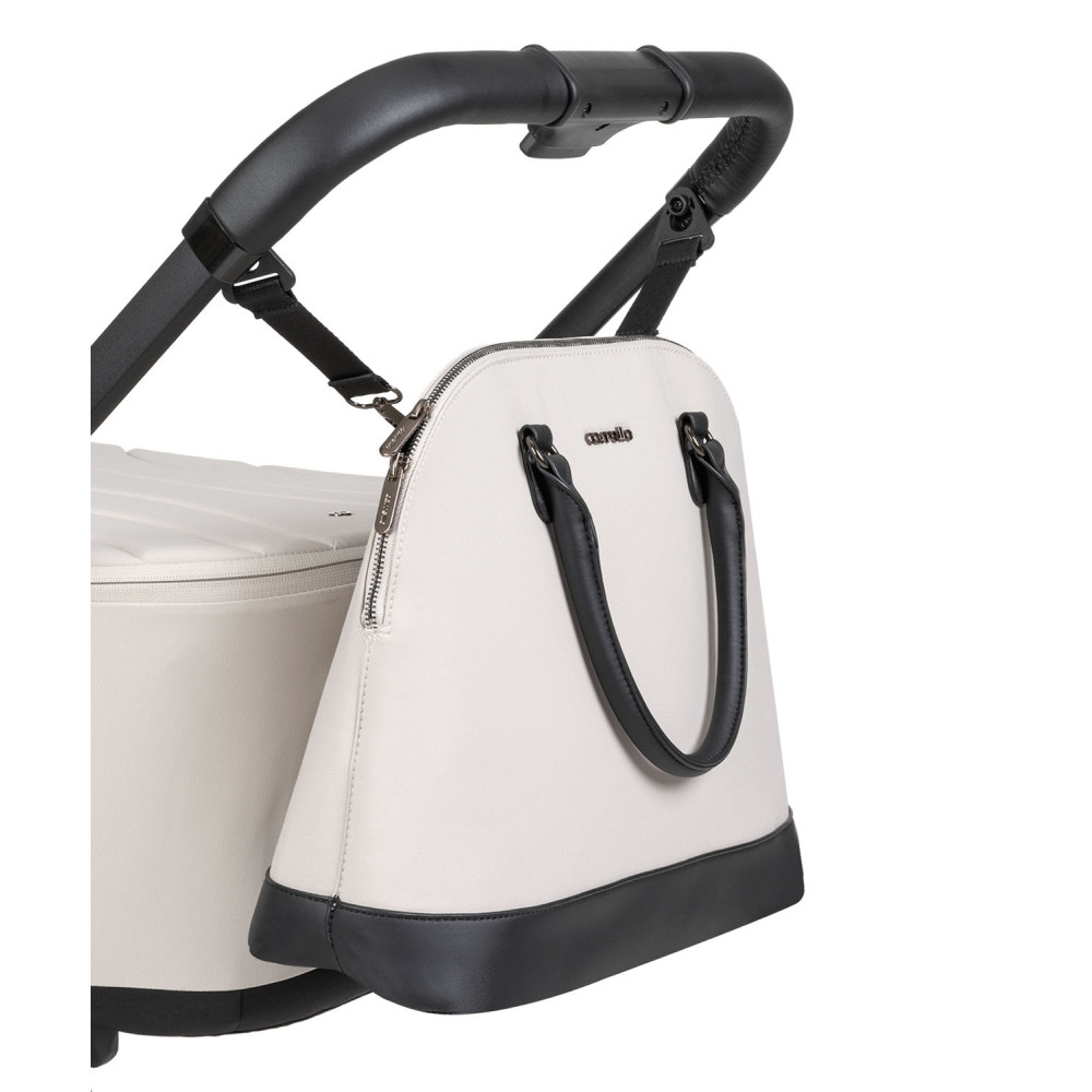 Carrello Ultra F CRL-6557 - дитяча коляска 2в1, люлька складається разом із рамою • Milk Grey Carrello Ultra F CRL-6557 - дитяча коляска 2в1, люлька складається разом із рамою • Milk Grey