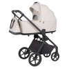 Carrello Ultra F CRL-6557 - дитяча коляска 2в1, люлька складається разом із рамою • Milk Grey