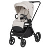 Carrello Ultra F CRL-6557 - дитяча коляска 2в1, люлька складається разом із рамою • Milk Grey