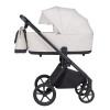 Carrello Ultra F CRL-6557 - дитяча коляска 2в1, люлька складається разом із рамою • Milk Grey