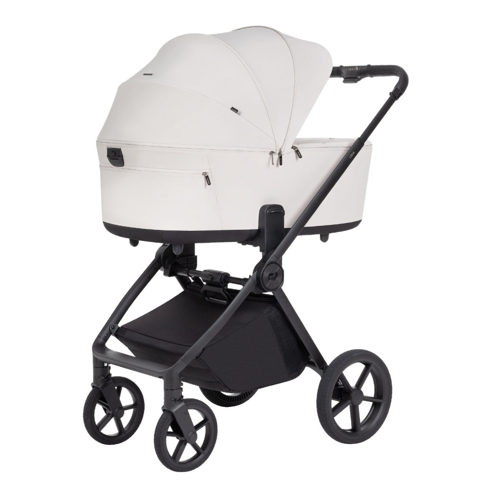 Carrello Ultra F CRL-6557 - дитяча коляска 2в1, люлька складається разом із рамою • Milk Grey Carrello Ultra F CRL-6557 - дитяча коляска 2в1, люлька складається разом із рамою • Milk Grey